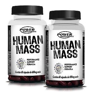 Kit 2x Human Mass (2x 60 caps) - Power Supplements