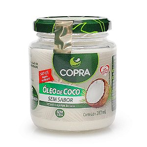 Óleo de Coco sem sabor 200ml - Copra
