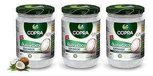Kit 3x Óleo de Coco sem sabor (3x 500ml) - Copra