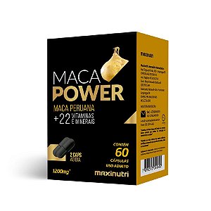 Maca Power Maca Peruana 60 cáps - MaxiNutri