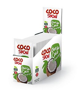 Óleo de Coco Extravirgem 12x70ml pouch Coco Show - Copra