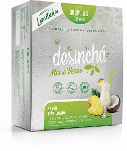 Desinchá Mix Verão c/ 30 sachês sabor Pina Colada