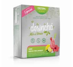 Desinchá Mix Verão c/ 30 sachês sabor Hibiscus Pink Lemonade