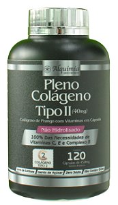 Pleno Colágeno Tipo II 120 cápsulas - Alquimia