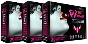 Kit 3uni Hot Woman (3x 30 comp.) - IDN Labs