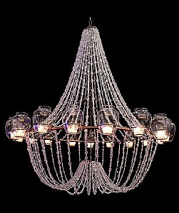 Lustre Pêra PP/P/M/G/GG - Unidade