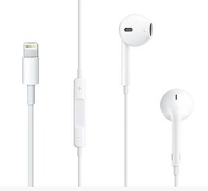 Fone de Ouvido Iphone 7 Lightning - ORIGINAL - Distribuidora de peças para  Celular - Especializa Peças Apple