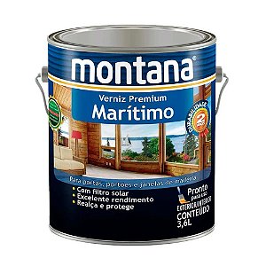 VERNIZ BRILHANTE 3,6L MARITMO NATURAL MONTANA