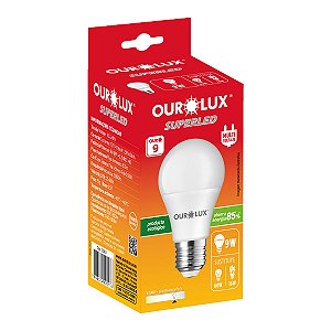 Lampada Led 9W Biv 6500K Branco Ourolux