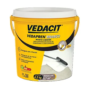 Vedapren 4,5Kg Branco Vedacit
