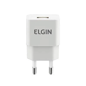 Carregador USB 5W Bivolt Branco Elgin