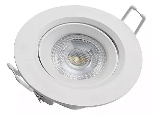 Spot LED Embutir Redondo 12W Amarela 3000K Avant
