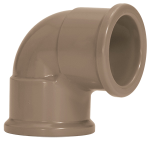 Joelho Soldável 25 90Gr Marrom Amanco