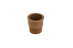 Adaptador Curto 25X3/4 Marrom Krona
