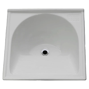 Tanque Sintético Marmofibra 60X60 Branco Decoralita
