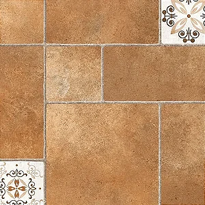 Piso 50X50 Grecia Marrom HD Marcela - cx2,500