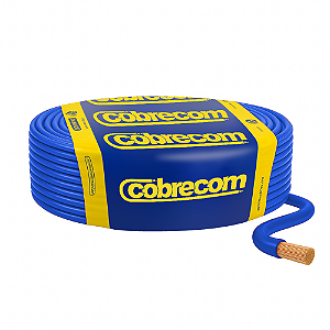 Cabo Flexicom 10.0mm Azul 50mt Cobrecom