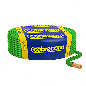 Cabo Flexicom 6.0mm Verde 50mt Cobrecom