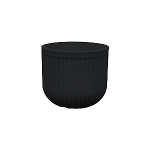 Vaso Plastico Atenas Cilindrico 36 Chumbo Japi