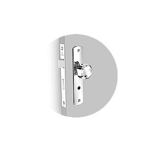 Fechadura Brio Bola Espelho 26 Cromado Banheiro (B40Xe53) Soprano