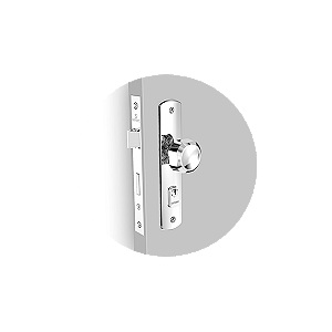 Fechadura Brio Bola Espelho 26 Py45 Cromado Externa (B40Xe53) Soprano