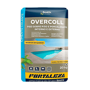 Argamassa Overcoll Piso Sobre Piso Externo 20Kg Cinza Fortaleza