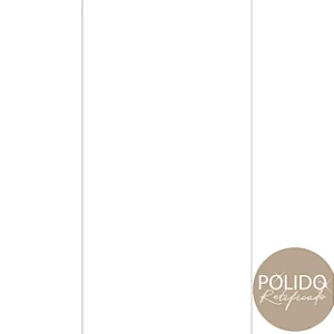 Piso Semi Gres 32X66 Branco Polido Retificado Cx1,69 Formigres - cx1,690