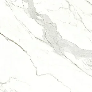 Piso Semi Gres 66X66 Retificado Statuario Mate (Ld) Cx2,18 Formigres - cx2,180