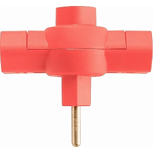 Plugue Adaptador T 2P 10A Cores 57420/970 Tramontina