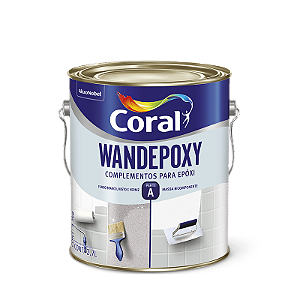 Esmalte Epoxi Catalisavel Wandepoxy 2.7L Cinza Medio Wanda