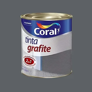 Tinta Grafite 0.9L Cinza Escuro Coral