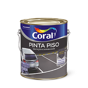 Tinta Pinta Piso 3.6L Cinza Medio Coral
