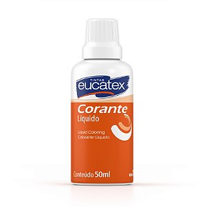 Corante Laranja 50Ml Eucatex