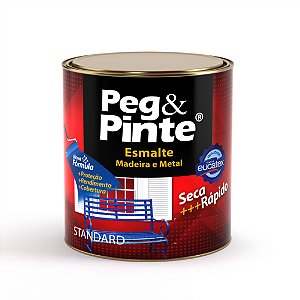 Esmalte Brilhante 0.9L Peg E Pinte Preto Eucatex