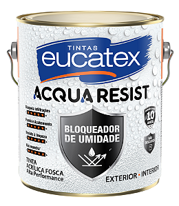 Tinta Acrilica Fosco 3,6L Acqua Resist Elephant Eucatex