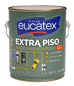 Tinta Piso 3.6L Extra Cinza Eucatex