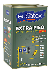 Tinta Piso 18L Extra Concreto Fosco Eucatex