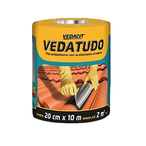 Fita Vedatudo 20Cmx10Mt Vedacit
