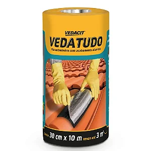 Fita Vedatudo 30Cmx10Mt Vedatudo Vedacit