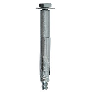 Chumbador Longo 1/4X3 Com Parafuso Para Fixação Pesada 2Pc Chu07 Fixtil