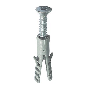 Parafuso Atarraxante 6.3X50 Chata Com Bucha 10mm 20Pcs Pcb/35 Fixtil