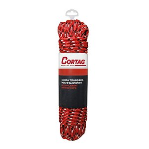 Corda Trançada Multiuso 6mmx10M Cortag