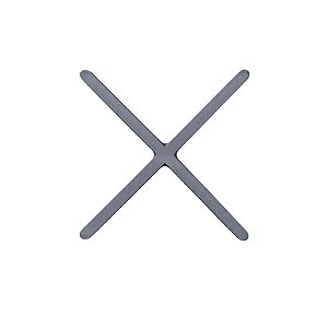 Espaçador Juntapiso 1.5mm 100Pc 60555 Cortag