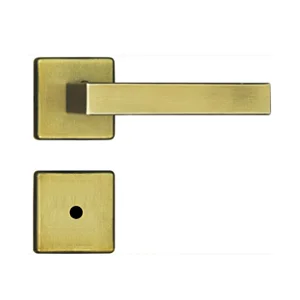 Fechadura 1700 Retra Roseta Oxidada Banheiro Silvana