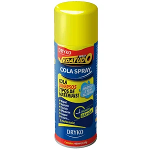 Cola Spray Permanente Vedatudo Secagem Rapida 400ml Dryko