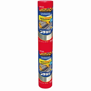 Fita Manta Asfaltica Adesiva Aluminizada Multiuso Vedatudo Drykofita 90cm 10m Dryko