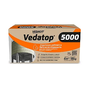 Vedatop Flex 5000 Argamassa Polimerica Bicomponente Vedacit