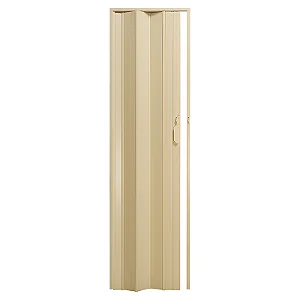 Porta Sanfonada Pvc 80 cm Bege Plastilit