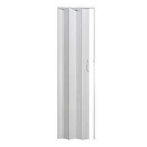 Porta Sanfonada Pvc 80 cm Branco Neve Plastilit