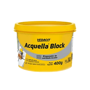 Acquella Block Impermeabilizante Incolor 400g Vedacit